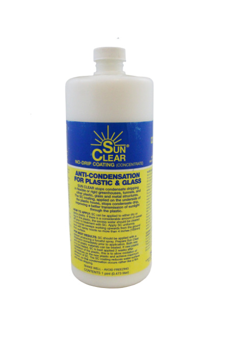 Sun Clear 1 Quart Bottle 12/case - Anti-Condensate